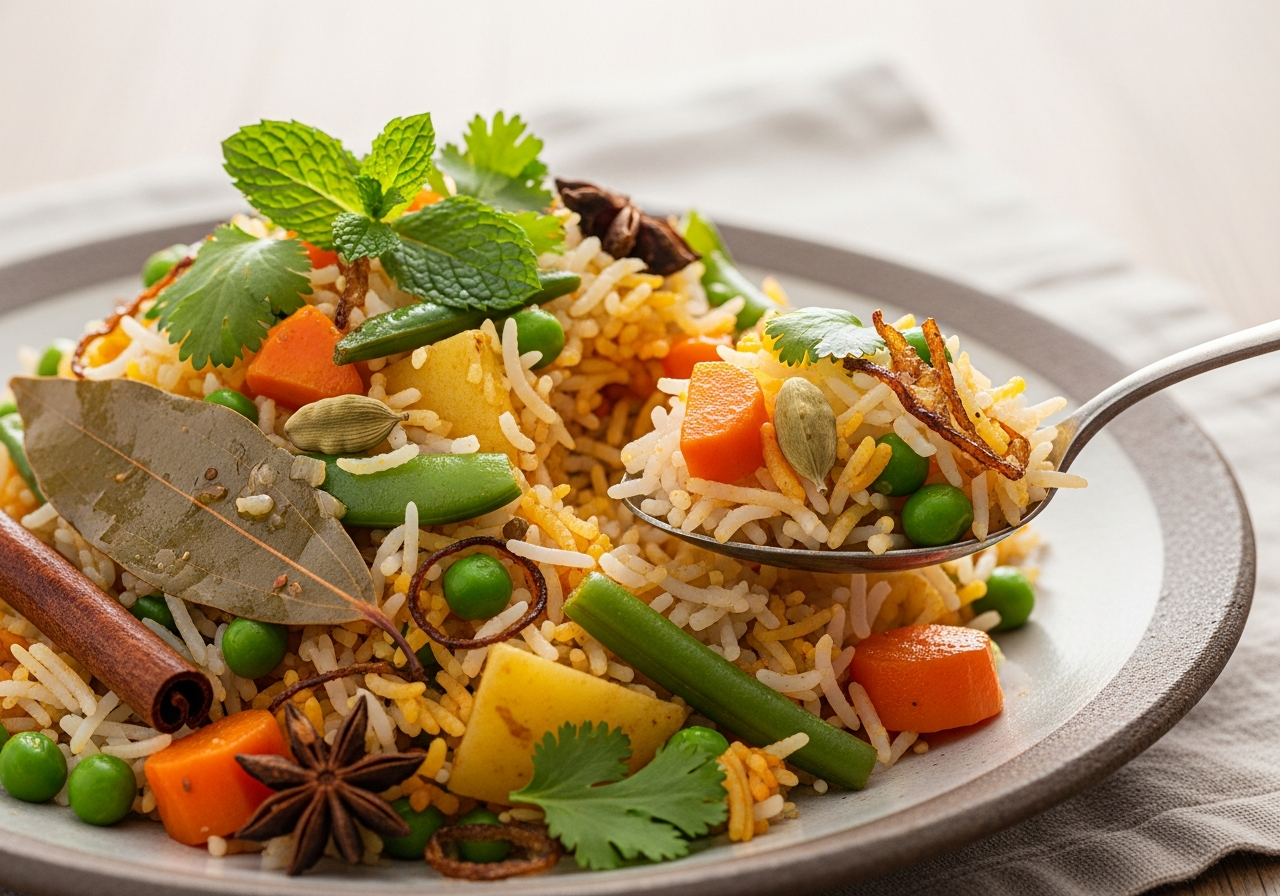 Vegetable Biryani