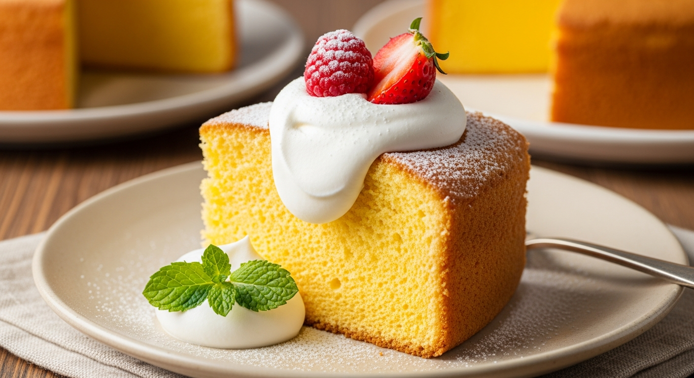 Yellow Sponge Cake