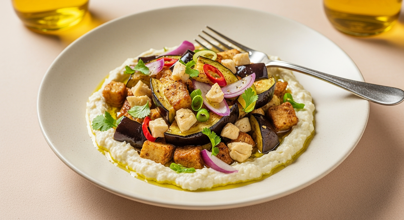 Zaalouk (Moroccan Eggplant Salad)