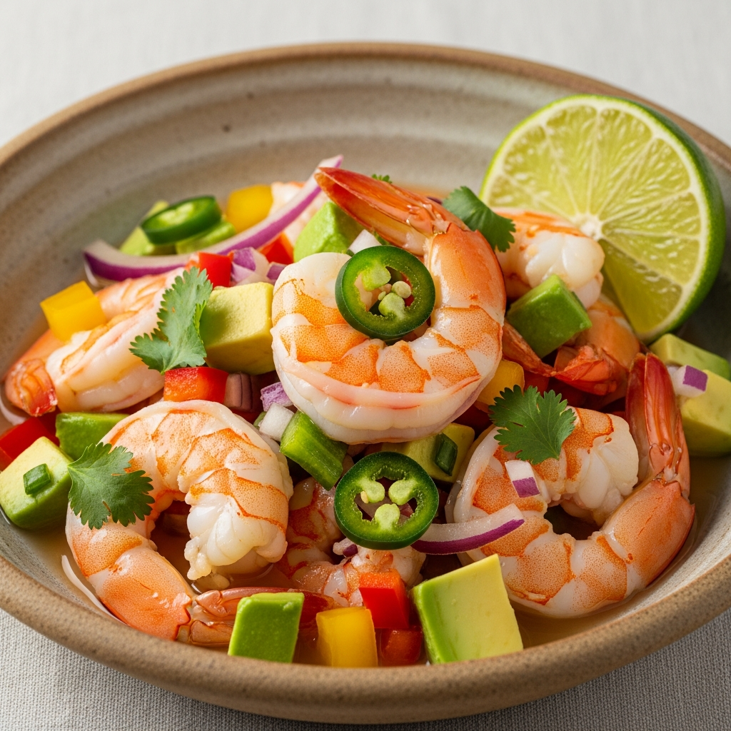 Zesty Shrimp Ceviche