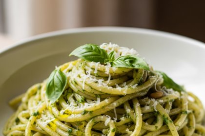 15-Minute Pesto Pasta