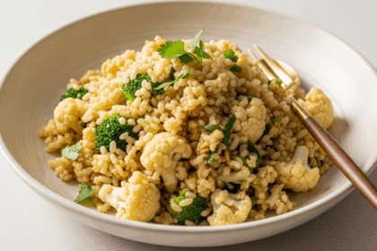 Cauliflower Rice Pilaf