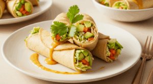 Cheesecake Factory–Style Avocado Egg Rolls