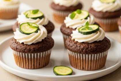 Chocolate Zucchini Muffins