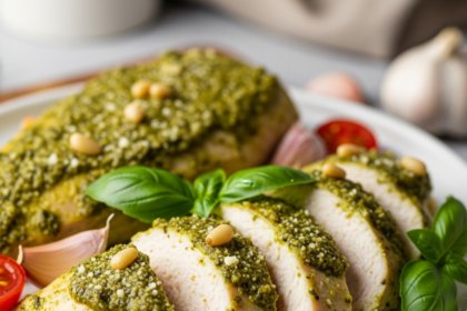 Easy Pesto Chicken