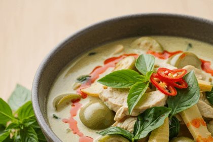 Green Curry with Coconut Milk