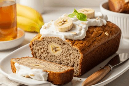 Oat Flour Banana Bread