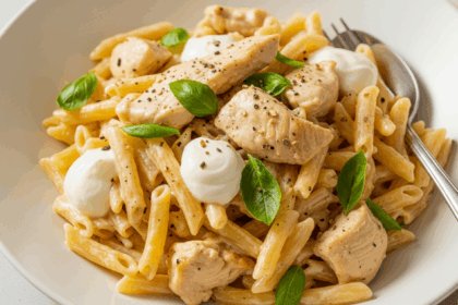 One-Pot Chicken Alfredo Pasta