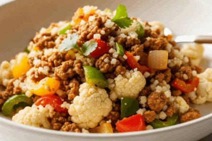 Paleo Mexican Cauliflower Rice
