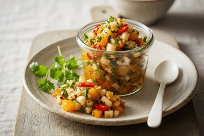 Spicy Fruit & Herb Chutney