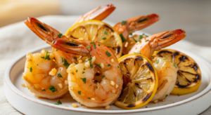 5-Ingredient Lemon Garlic Shrimp