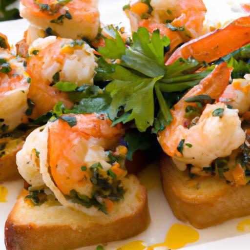 Savor Garlic Shrimp Tapas: Perfect Bread Side Delight