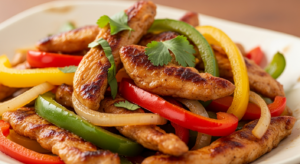 Air Fryer Chicken Fajitas