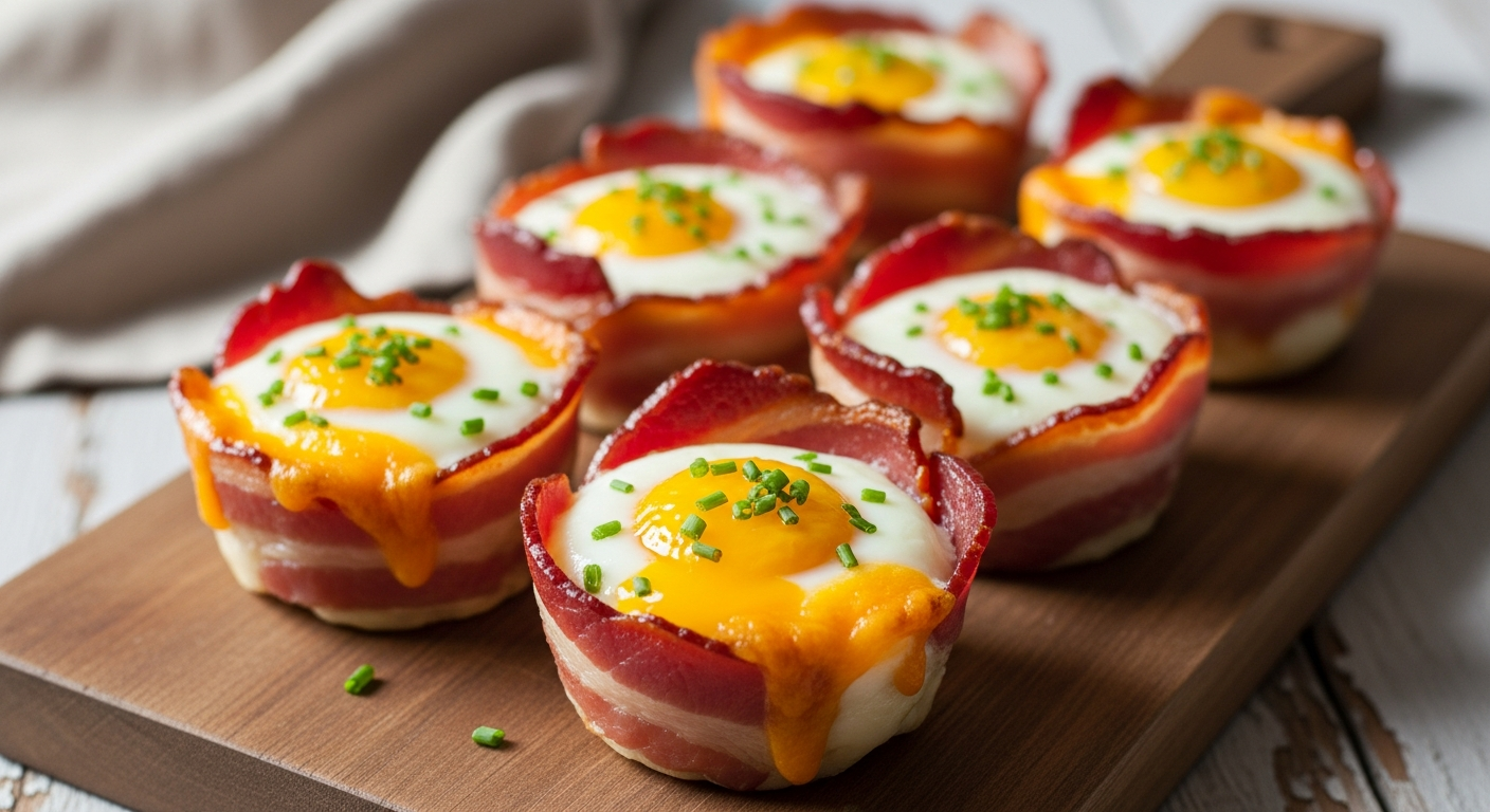 Bacon Egg Cheese Cups