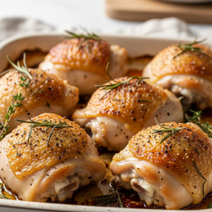 Baked Boneless Skinless Chicken Thighs