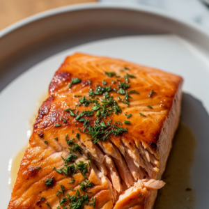 Baked Maple Dijon Salmon