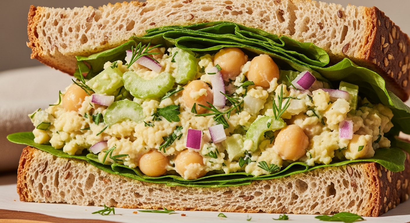 Chickpea Salad Sandwich