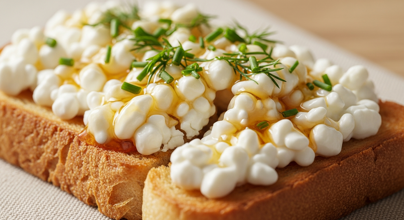 Cottage Cheese Toast