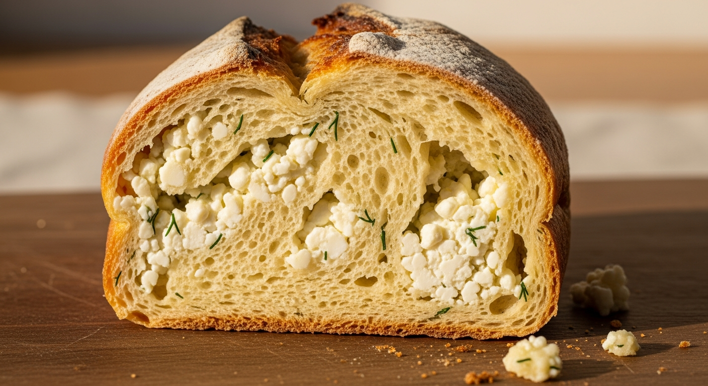 Creamy Cottage Cheese Bread