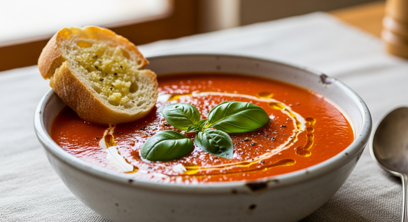 Creamy Tomato Basil Soup