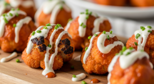 Crispy Buffalo Cauliflower Bites