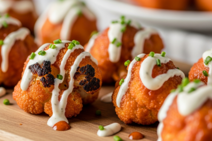 Crispy Buffalo Cauliflower Bites