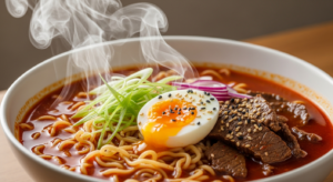 Fiery Gochujang Noodle Soup
