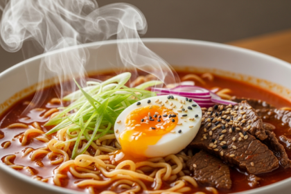 Fiery Gochujang Noodle Soup