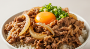Gyudon Beef Rice Bowl