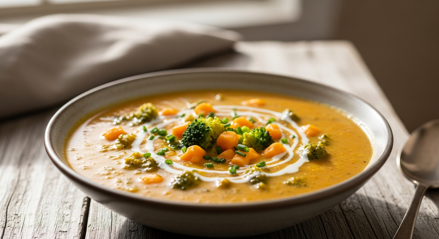 Keto Broccoli Cheddar Soup