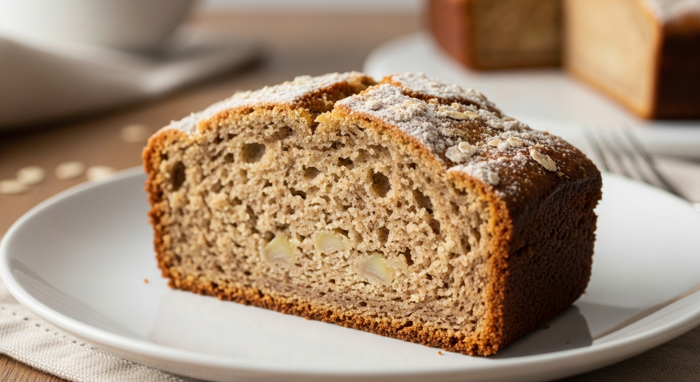 Oat Flour Banana Bread