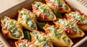 One-Pot Spinach & Ricotta Shells