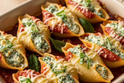 One-Pot Spinach & Ricotta Shells