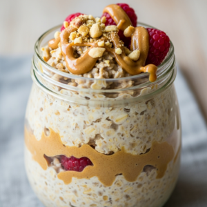 Peanut Butter Overnight Oats