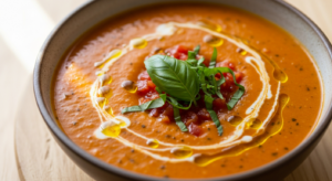 Protein-Packed Vegan Tomato Soup