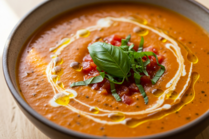 Protein-Packed Vegan Tomato Soup