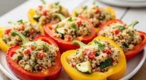 Quinoa Stuffed Bell Peppers