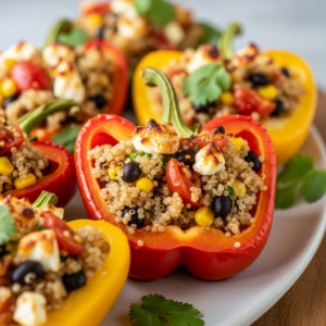 Quinoa Stuffed Bell Peppers