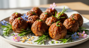Savory Baby Shower Meatballs