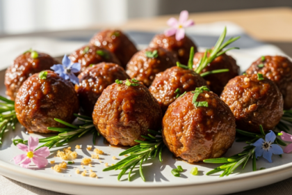Savory Baby Shower Meatballs