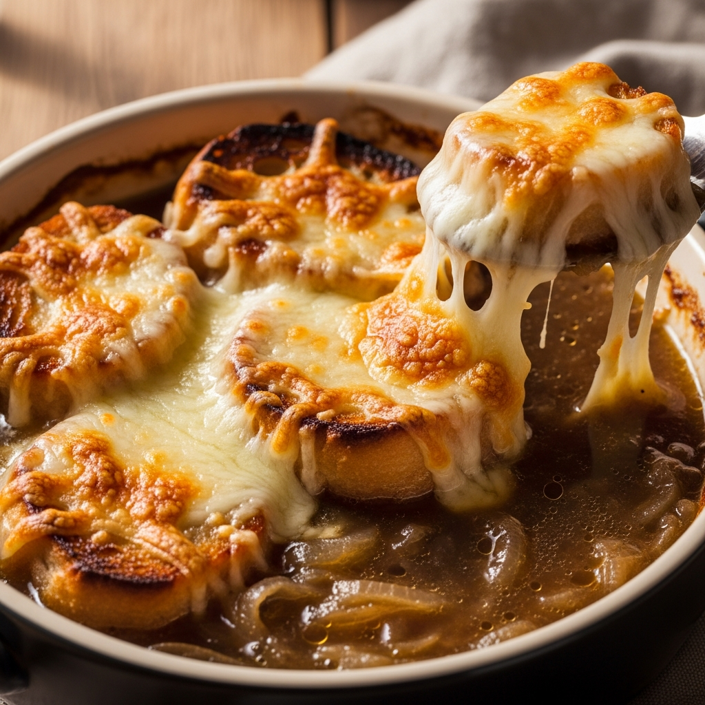 Slow Cooker French Onion Soup