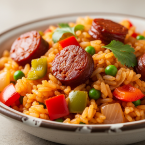 Spanish Rice with Chorizo