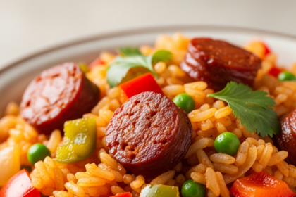 Spanish Rice with Chorizo