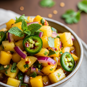 Spicy Fruit & Herb Chutney