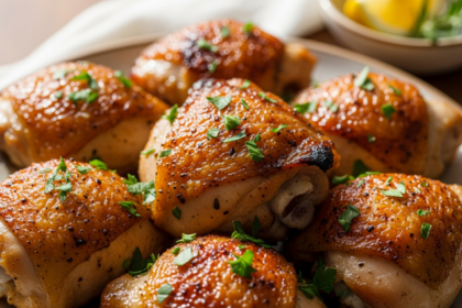 Baked Boneless Skinless Chicken Thighs