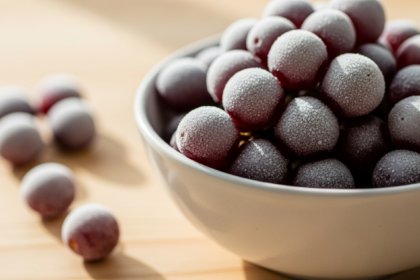 Frozen Grapes Snack