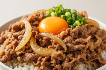 Gyudon Beef Rice Bowl