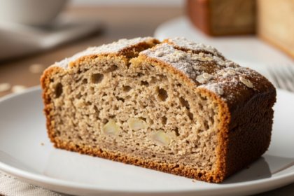 Oat Flour Banana Bread