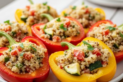 Quinoa Stuffed Bell Peppers