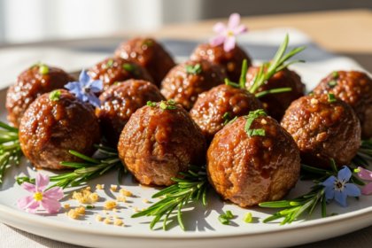 Savory Baby Shower Meatballs